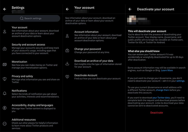 Want to permanently delete your Twitter account? Here’s how