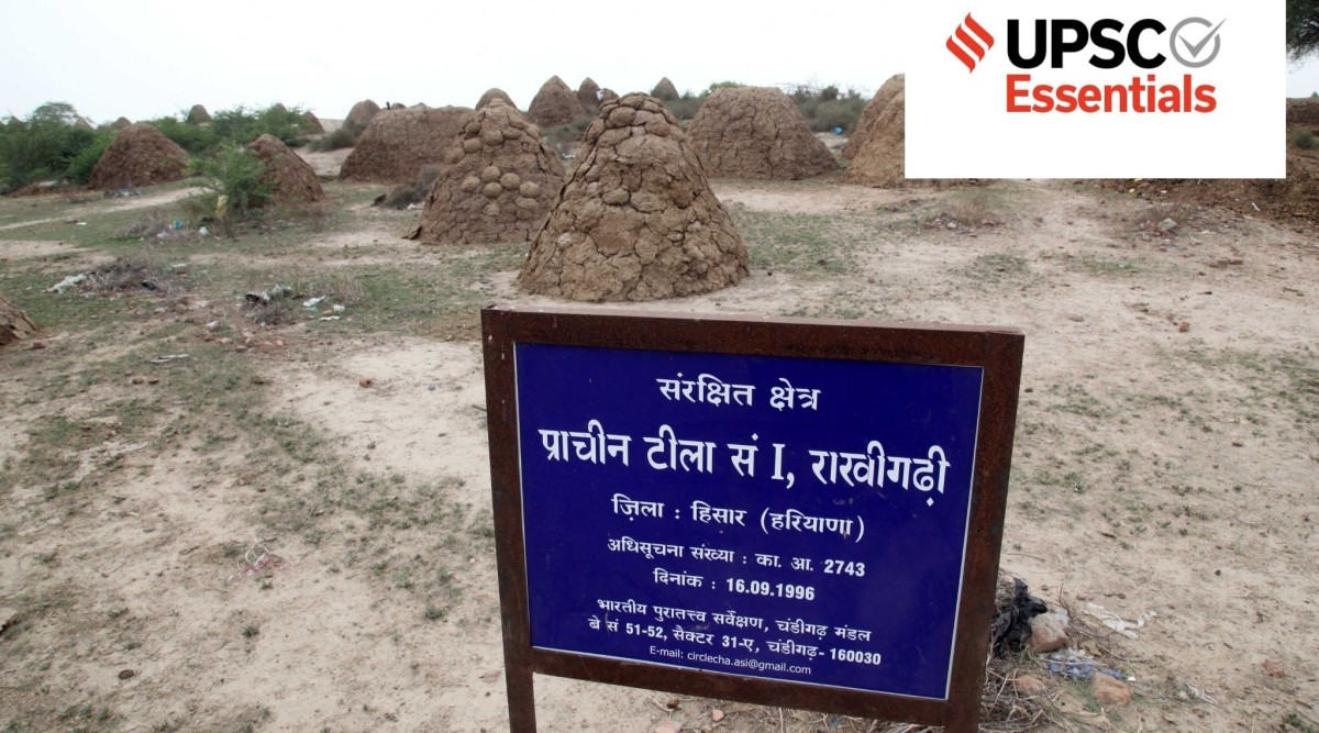 UPSC Essentials: Historical Tidbits – Rakhigarhi – the archaeological site