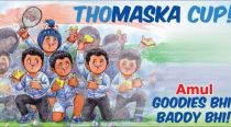 'Goodies Bhi, Baddy Bhi': Amul shares topical on Thomas Cup victory