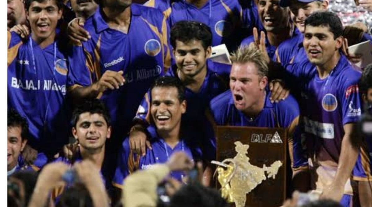 first ipl winner rajasthan royals team