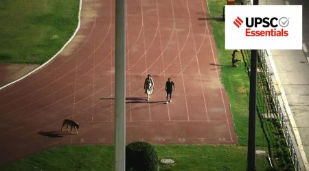 UPSC, UPSC case study, ias officer dog walk, ias officer at thyagraj stadium, ias officer transferred, UPSC-CSE Current Affairs,