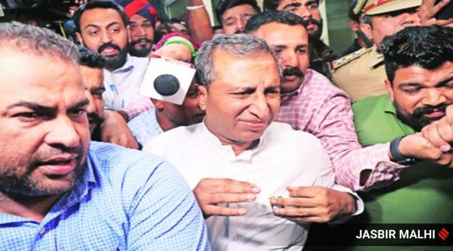 Punjab Cabinet Minister for health and family welfare Dr Vijay Singla  (Express)