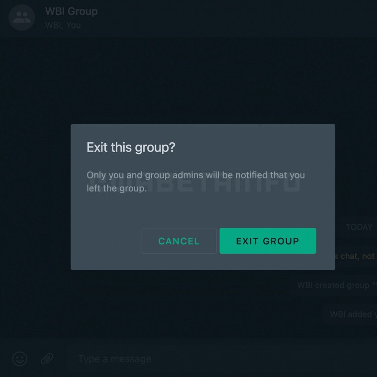 WhatsApp may soon let you leave groups silently