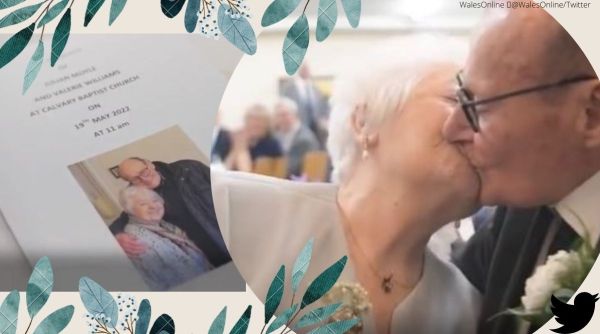 95 year old man marries first time, 95 year old man marries, love, UK, elderly man marries, indian express