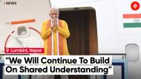 PM arrives in Lumbini, Nepal to lay foundation stone of Buddhist Centre