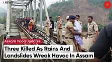 Three Killed As Rains And Landslides Wreak Havoc In Assam