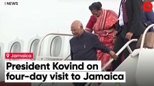 President Kovind On Four-Day Visit To Jamaica
