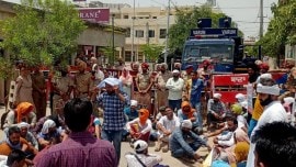 Arvind Kejriwal, Aam Aadmi Party, Physical Training Instructors, Mohali, Bhagwant Mann, Gurmeet Singh Meet Hayer, Barnala, Punjab news, Chandigarh city news, Chandigarh, India news, Indian Express News Service, Express News Service, Express News, Indian Express India News