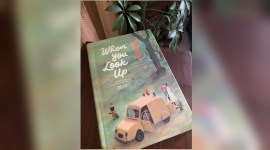 children's book, books for kids, children reading, picture book, When You Look Up, book When You Look Up, what is When You Look Up all about, books, reading, kids, parenting, indian express news