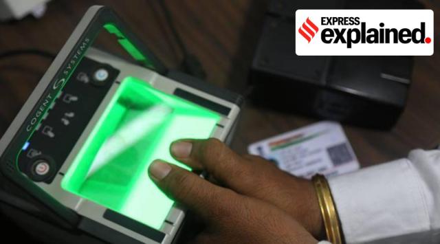The UIDAI, which issues the unique Aadhaar number to residents of India, is prohibited by law from sharing any core biometric information with police. (Express Photo/File)