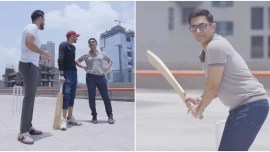 Aamir Khan - Harbhan Singh- Irfan Pathan