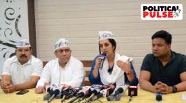 Haryana AAP Leaders press conference no alt set