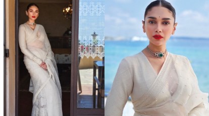 Indian Actros Aadity Rao Sex Porn Video - Aditi Rao Hydari looks elegant at her Cannes debut, fans call her 'iconic  beauty'. See photos | Bollywood News - The Indian Express