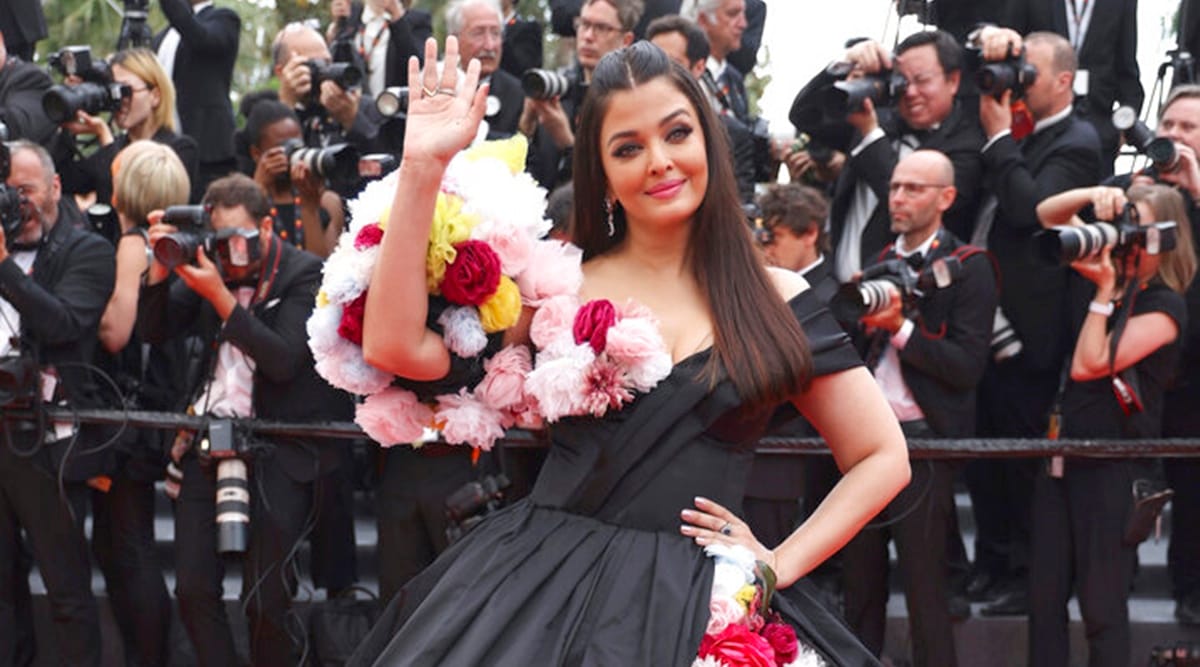 Aishwarya Rai Bachchan Wore Dolce & Gabbana Alta Moda To The 'Top Gun:  Maverick' Cannes Film Festival Premiere