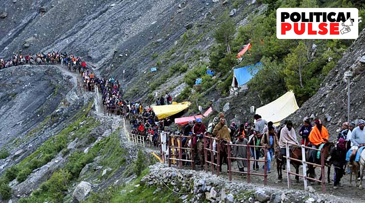 This time, the Centre has approved deployment of over 40,000 personnel of the CRPF and other Central forces, apart from police and Army presence along the Yatra routes. (File)