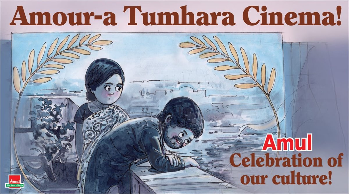 Amour-a Tumhara Cinema': Amul cheers as India is country of honour at  Cannes' Marche Du Film | Trending News,The Indian Express