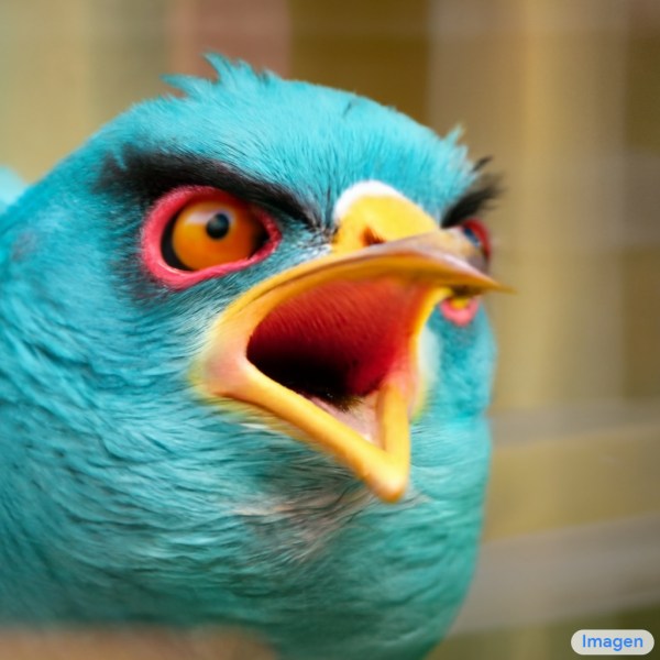 an extreme angry bird