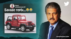 anand mahindra, anand mahindra funny tweets, anand mahindra thar miniature car, mahindra sassy replies for cheap cars, indian express