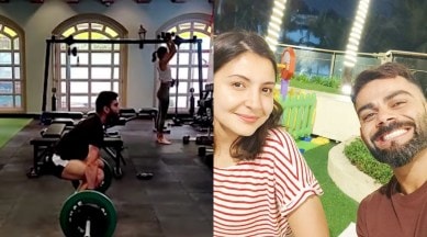 virat anushka gym