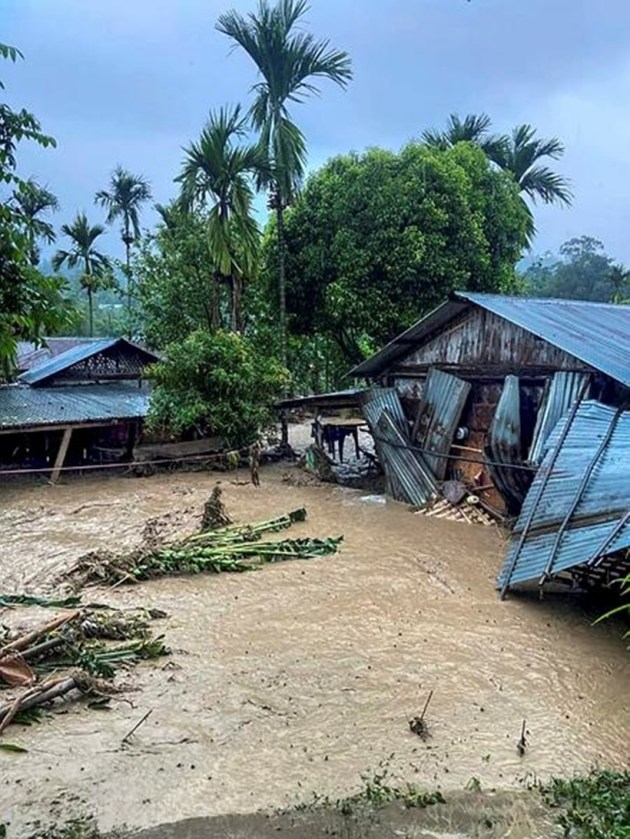 assam floods landslides
