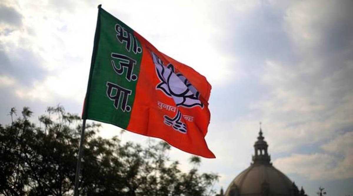 bjp worker, BJP, Kolkata, Kolkata news, Indian express, Indian express news
