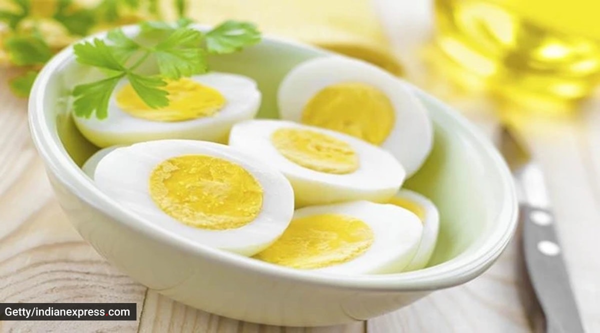 boiled eggs