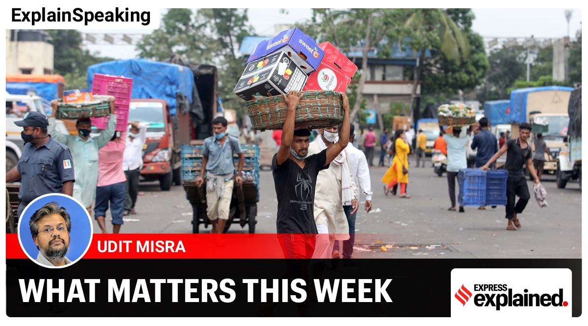 A spike in food inflation will create higher effective inflation for the rural poor than it would for the urban rich. (Express Photo by Narendra Vaskar)