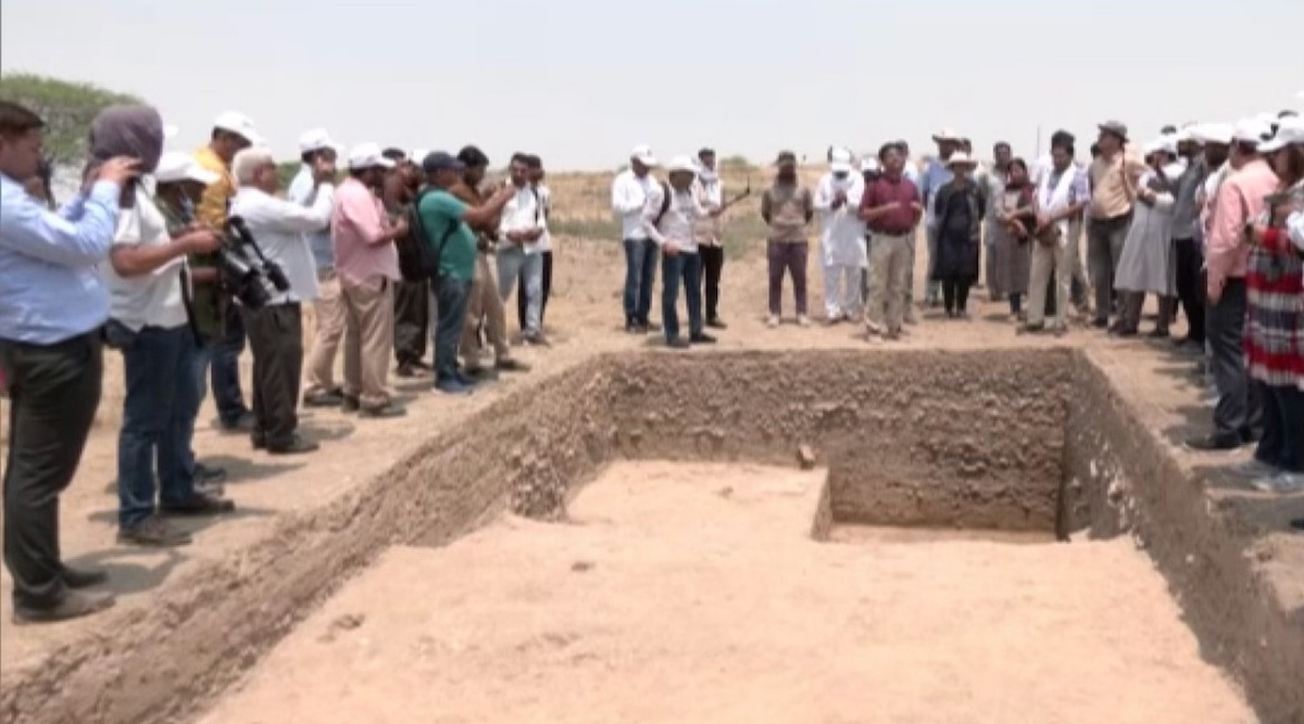 ASI’s excavation at Harappan site of Rakhigarhi reveals drainage system