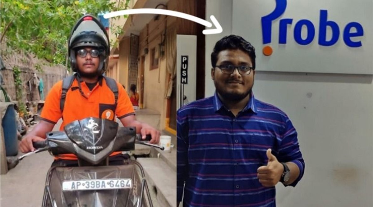 Shipping and delivery boy’s inspirational tale of becoming application engineer goes viral
