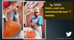 differently abled food vendor, one arm man food stall, mumbai one arm man pav bhaji stall, motivational videos, indian express