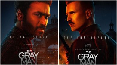 The Gray Man posters: Dhanush is a 'Lethal Force' in this  highly-anticipated Russo Brothers' movie. See photos | Entertainment News, The Indian Express