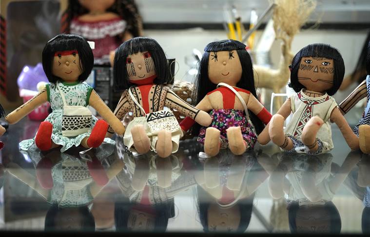 indigenous doll, Brazil Indigenous women