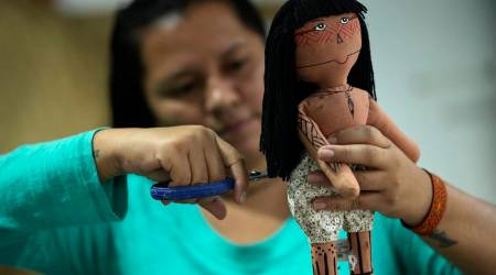 indigenous doll, Brazil Indigenous women