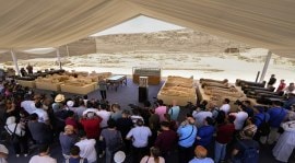 Cairo, Egypt, Giza Pyramids, artifacts