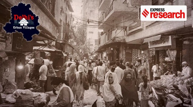 Eid 2022, eid mubarak, eid ul fitr, eid in delhi, hauz rani, history of hauz rani, delhi's urban villages, delhi urban villages history, saket history delhi, delhi news, indian express