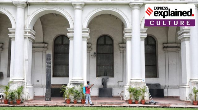 Founded in 1814, the Indian Museum in Kolkata, also known as the Imperial Museum, is the oldest museum in India. (Express Photo: Partha Paul)