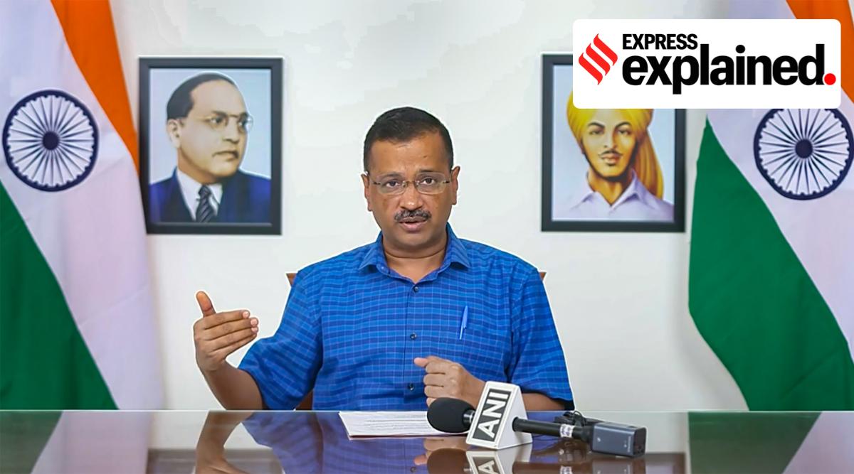 Delhi Chief Minister Arvind Kejriwal during a virtual press conference, in New Delhi. (PTI Photo) 