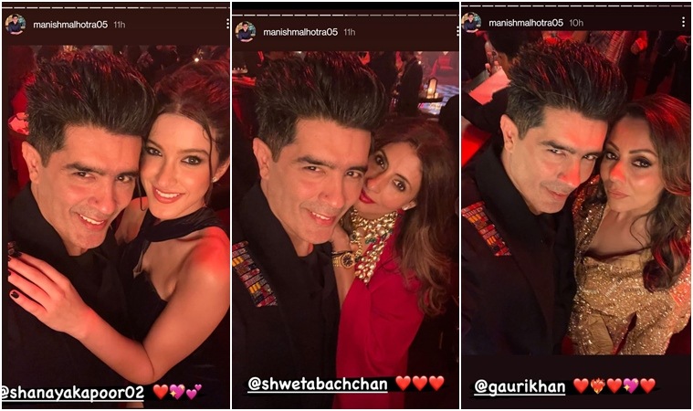 karan johar party shanaya shweta bachchan gauri khan