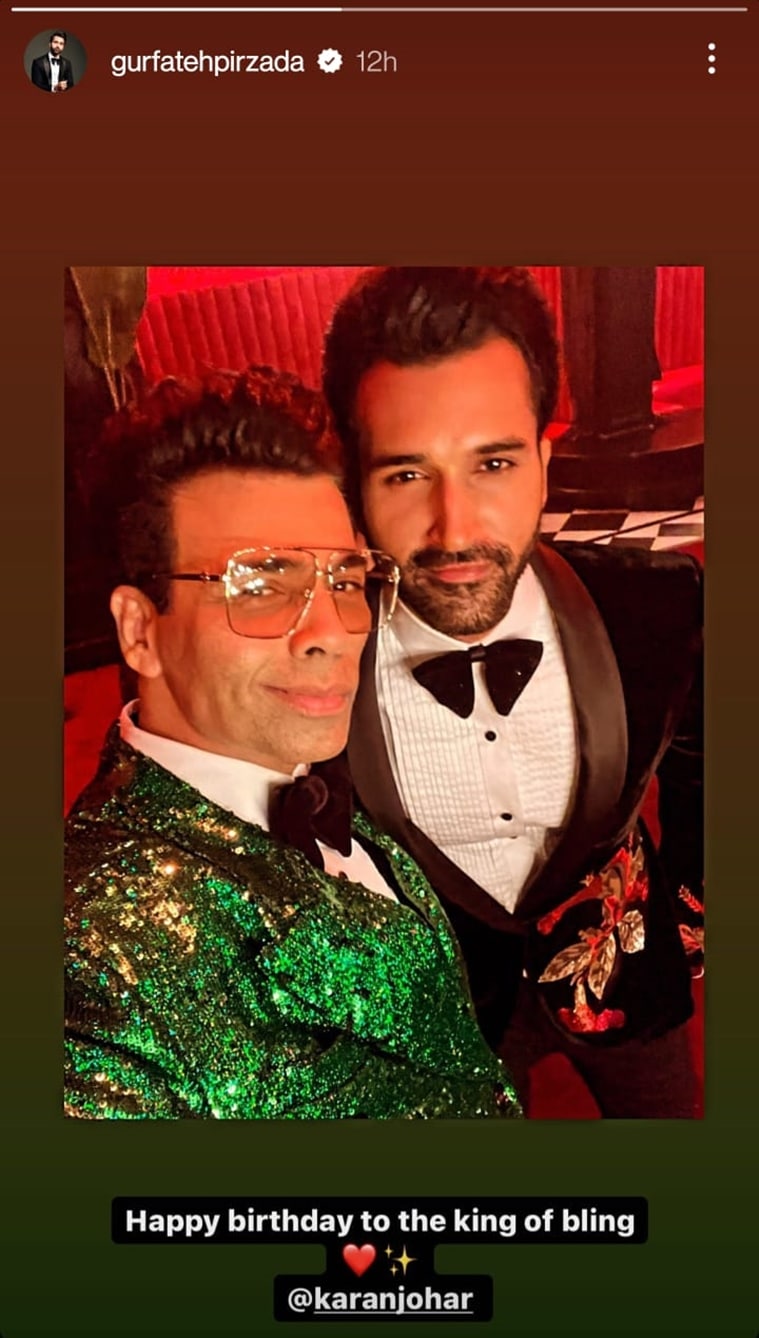 karan johar party gurfateh