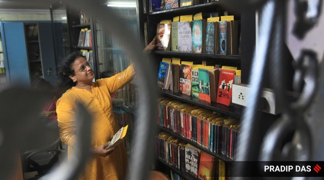 Chembur Public Library in Mumbai. (Express photo by Pradip Das)