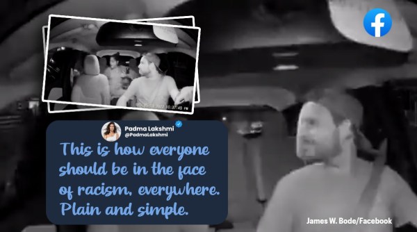 Lyft driver confronts racists, Racist customers confronted by cab driver, anti racist cab driver, Indian Express trends