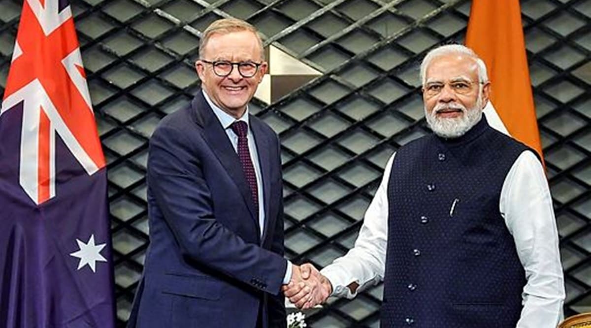 PM Modi meets Australian counterpart Anthony Albanese, leaders take stock  of bilateral ties | India News,The Indian Express