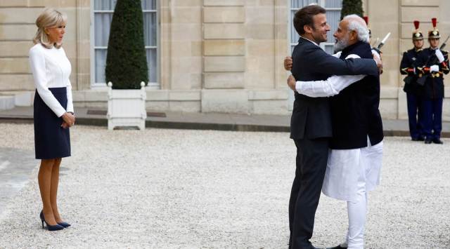 Pm Modi Frances Macron Talk Defence Cooperation Voice ‘serious