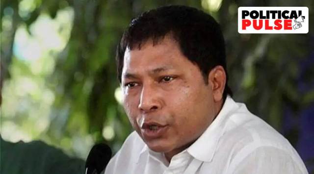 Twelve legislators of the Congress in Meghalaya, led by former chief minister Mukul Sangma (in pic), had switched sides to the Mamata Banerjee-led party last November. (File photo)
