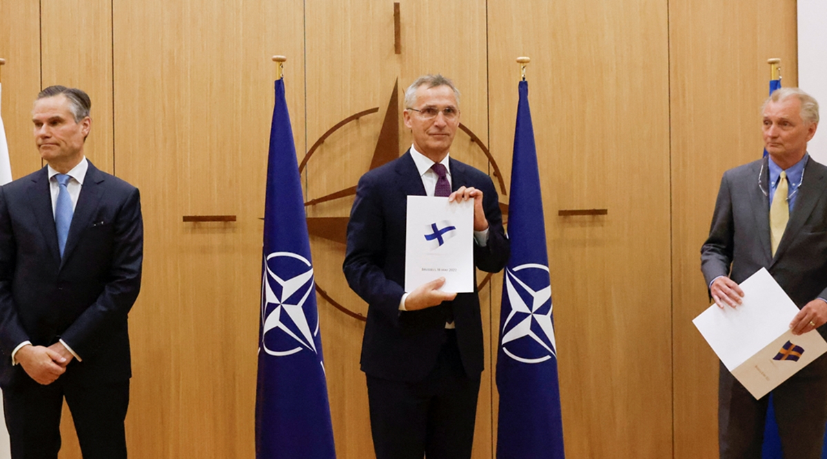 Finland, Sweden submit application to join Nato | World News,The Indian Express