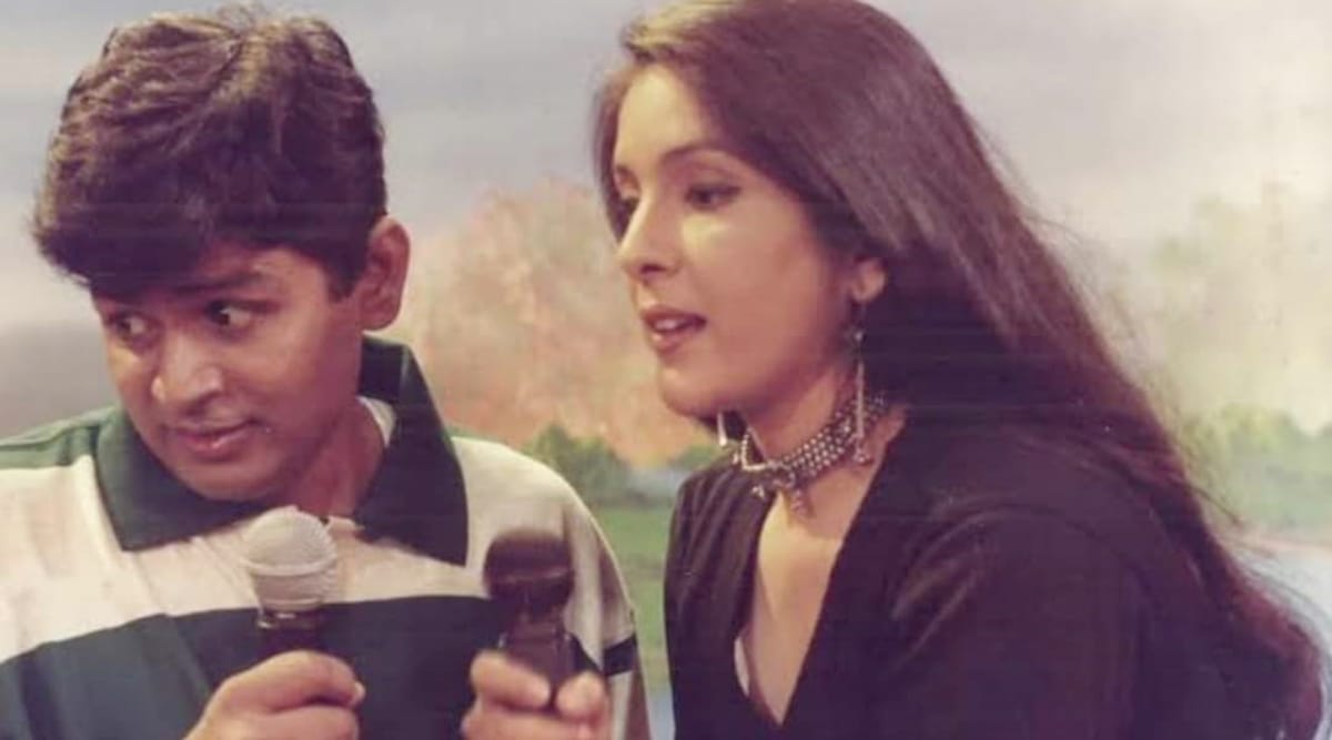 neena gupta raghubir yadav viral old photo