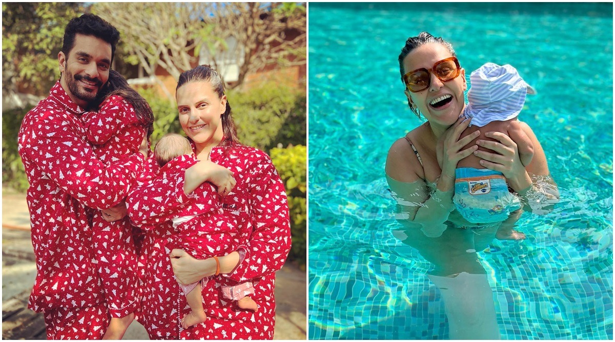 Neha Dhupia, Neha Dhupia children