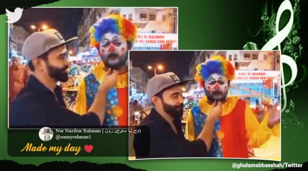pakistan, joker singer karachi, pakistan clown singer, pak viral joker singer video, viral singer video, indian express