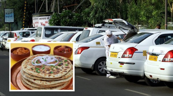 uber india, uber driver honesty, uber driver late for eating paratha, good uber driver stories, viral news, indian express