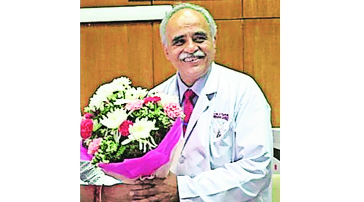 Prof Vivek Lal, head, Department of Neurology, who took over as PGI’s new director Friday.